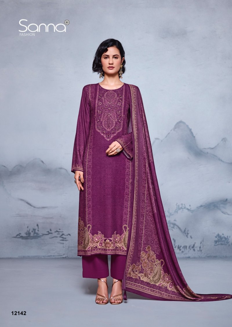 Cazira By Sanna Viscose Pashmina Dress Materials 